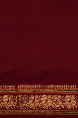 Image of Narayanpet Pure Silk Sea Green Saree
