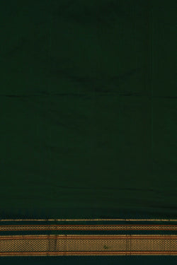 Image of Narayanpet Pure Silk Mustard Saree