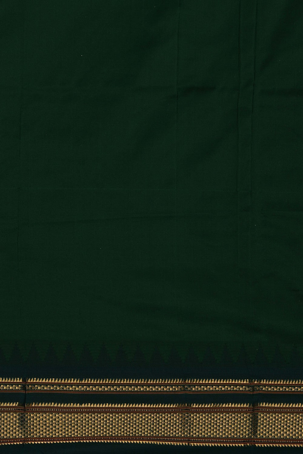 Image of Narayanpet Pure Silk Red Saree