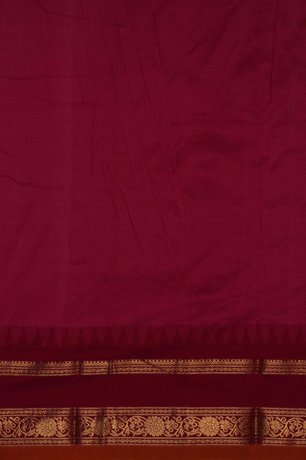 Narayanpet Pure Silk Green Saree