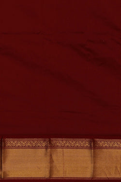 Image of Narayanpet Pure Silk Mustard Saree