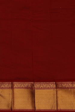 Image of Narayanpet Pure Silk Green Saree