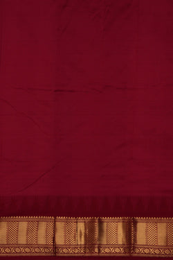 Image of Narayanpet Pure Silk Beige Saree