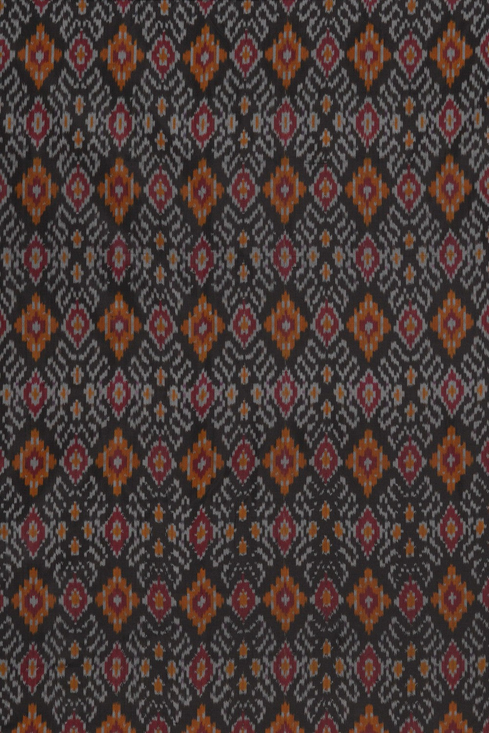 Image of Pochampally Ikat Unstitched Suit With Dupatta (3 Pcs Set)