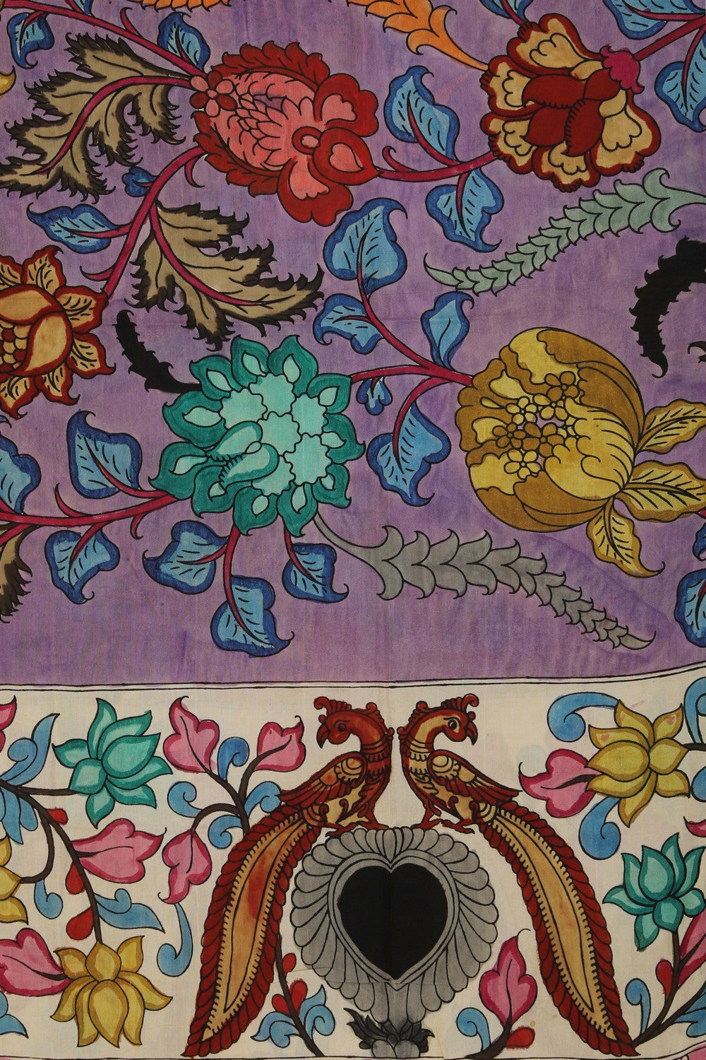 Image of Kalamkari Hand-Painted Dupatta