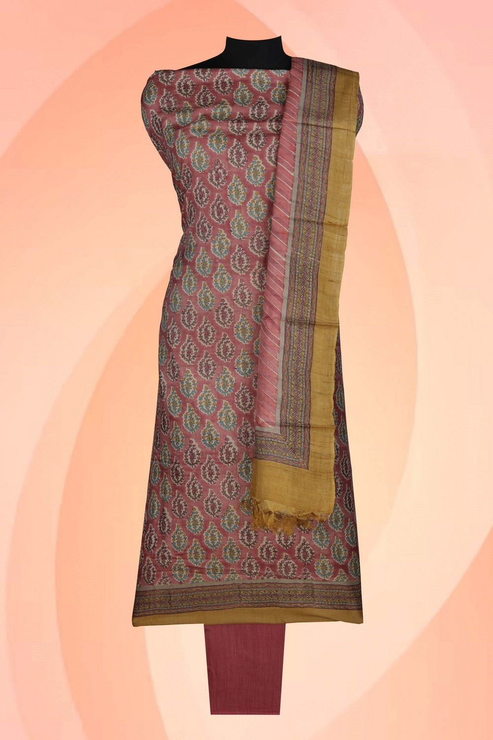 Image of Unstitched Suit Set Fabric (3 Pcs Set)