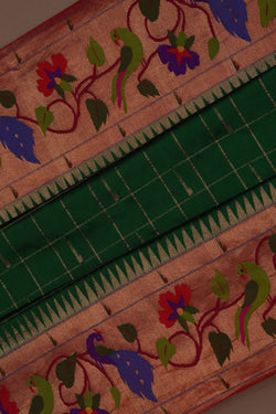 Image of Paithani Green Saree