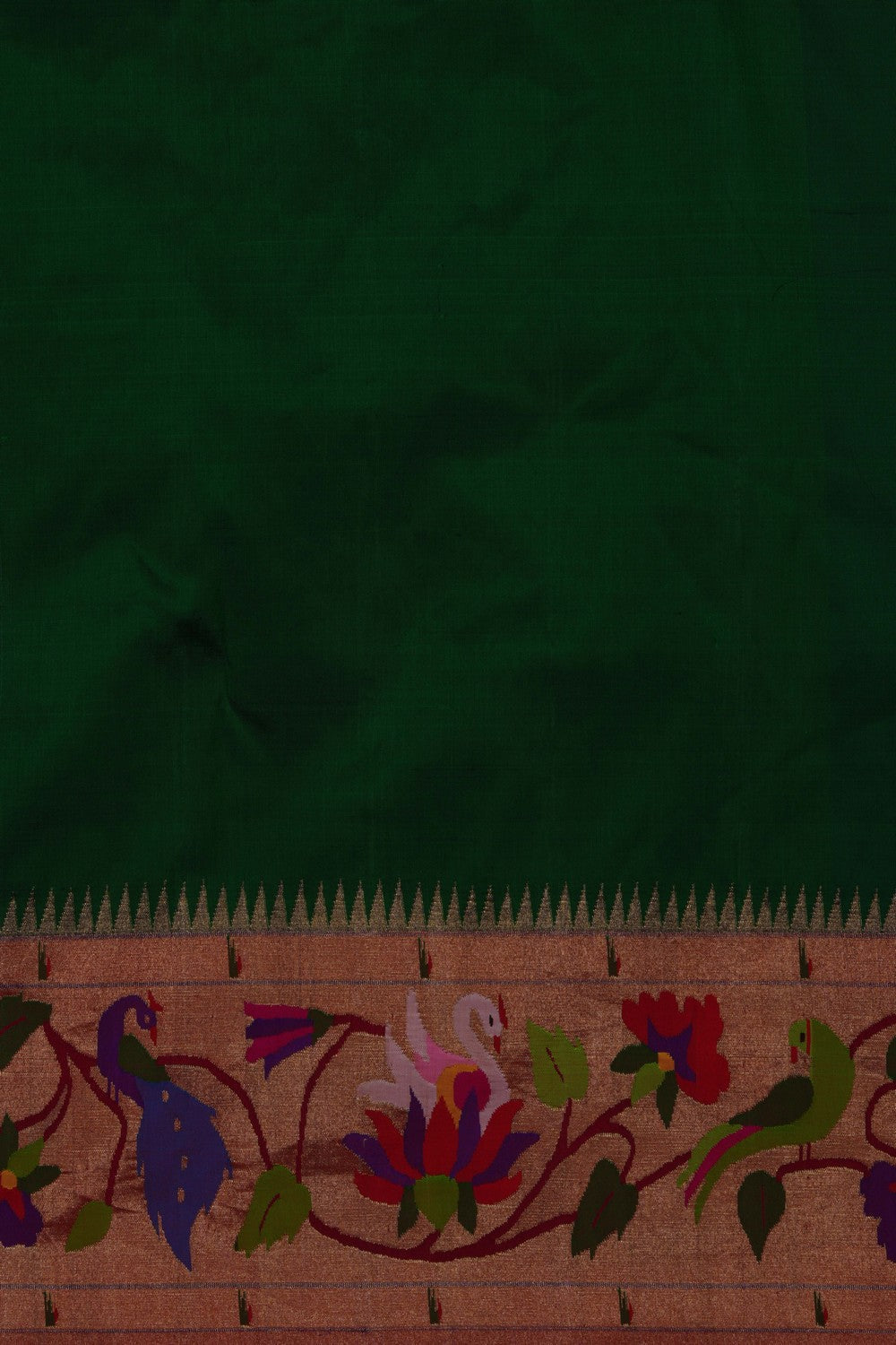 Paithani Green Saree