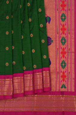 Image of Paithani Green Saree