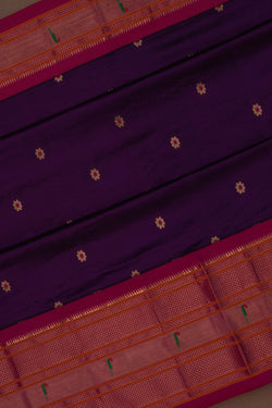 Image of Paithani Purple Saree