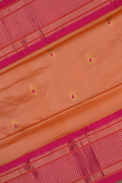 Image of Paithani Peach Saree