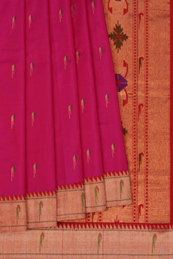 Image of Paithani Pink Saree