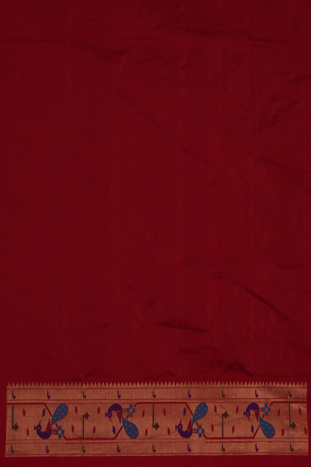 Paithani Indigo Blue Saree