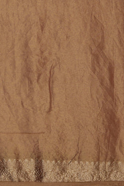 Image of Tissue Silk Embroidery Saree