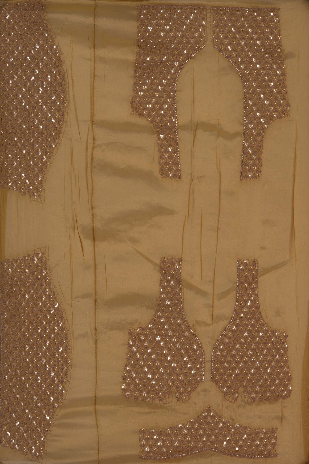 Image of Tissue Silk Embroidery Saree