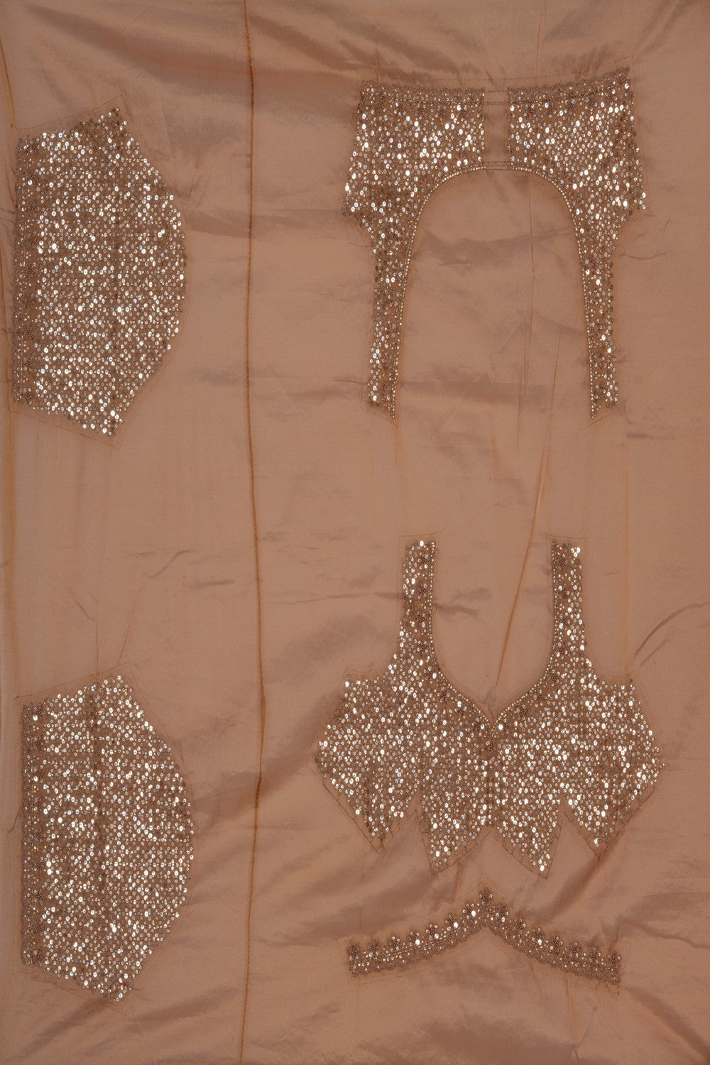 Image of Tissue Silk Embroidery Saree