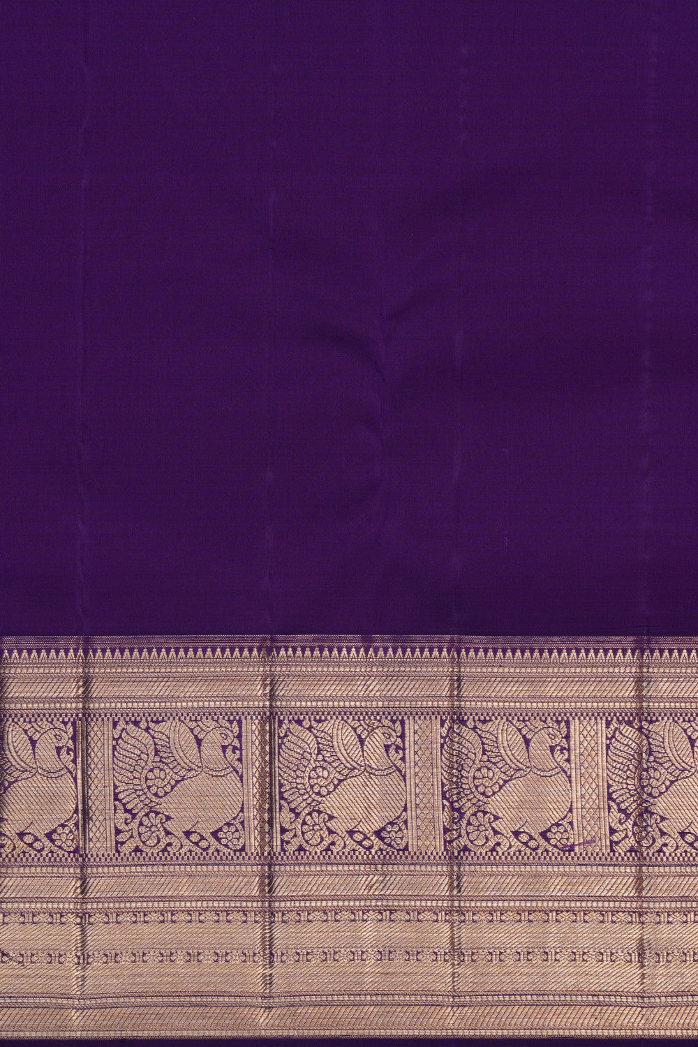 Kanchipattu Brocade Purple Saree
