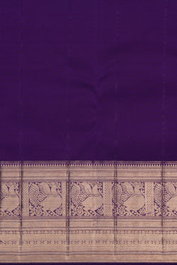 Image of Kanchipattu Brocade Purple Saree