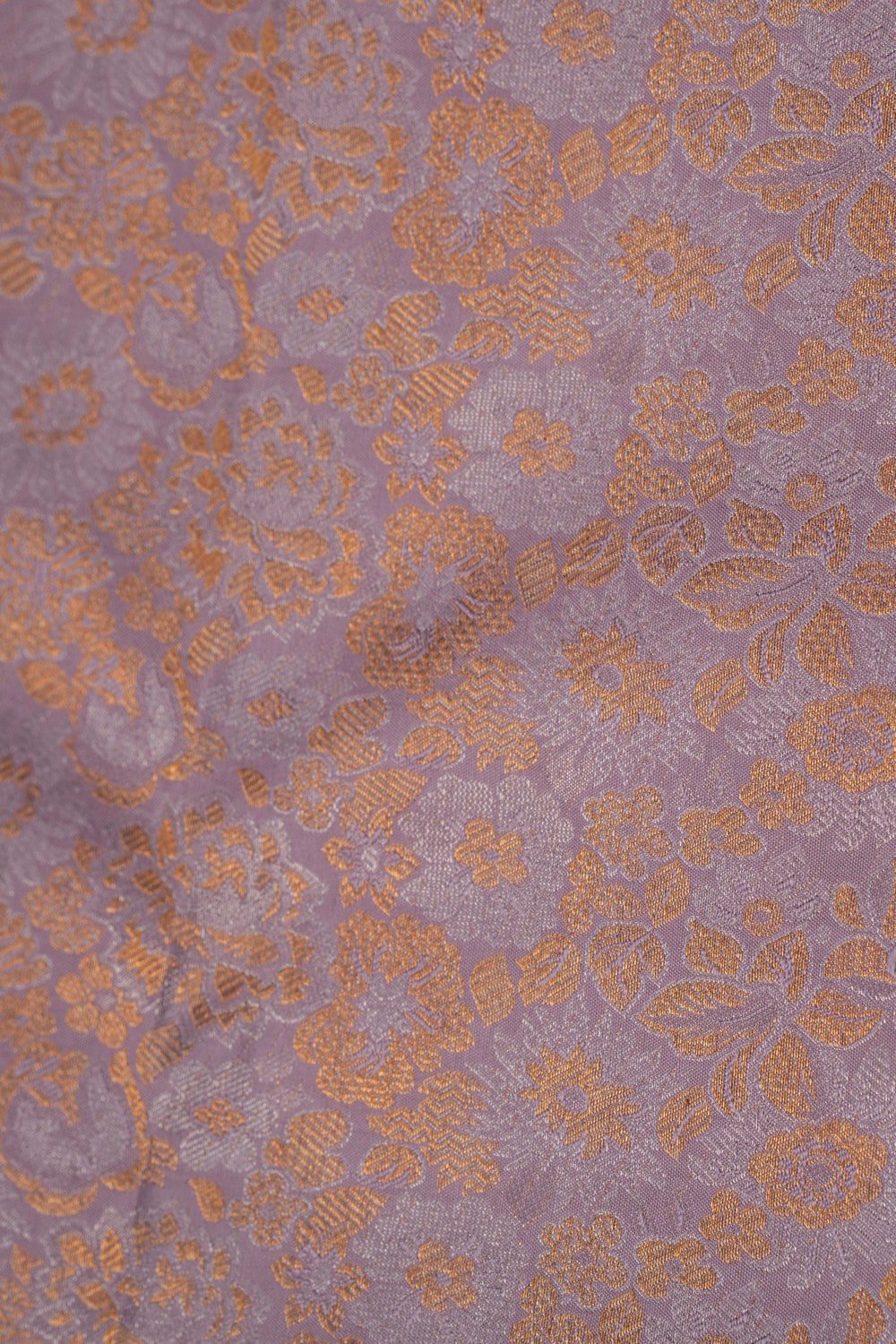 Kanchipattu Mauve Brocade Saree