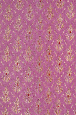Image of Kanchipattu Tissue Brocade Pink Saree