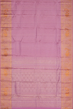Image of Kanchipattu Tissue Brocade Pink Saree