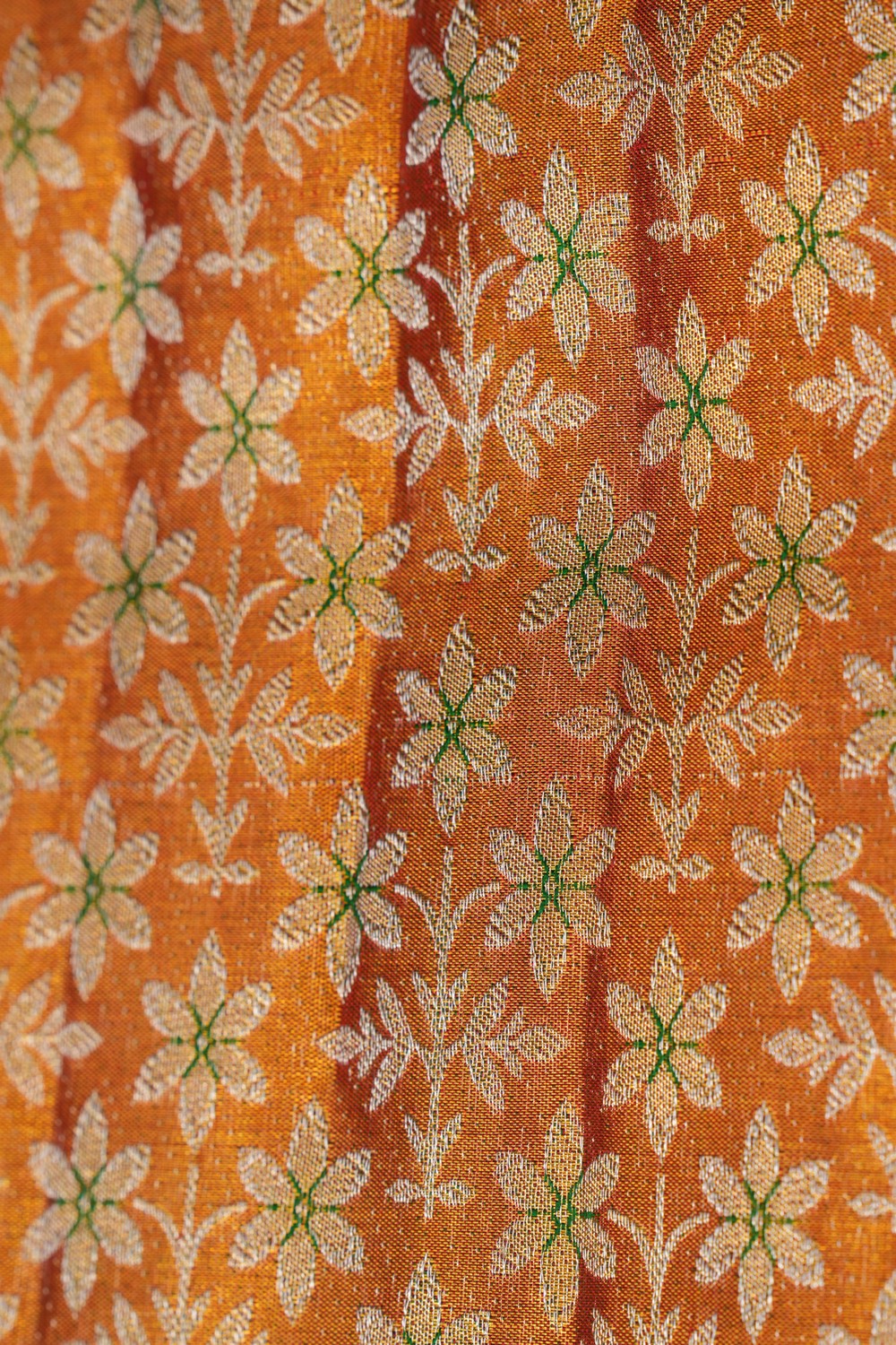 Kanchipattu Brocade Gold Saree