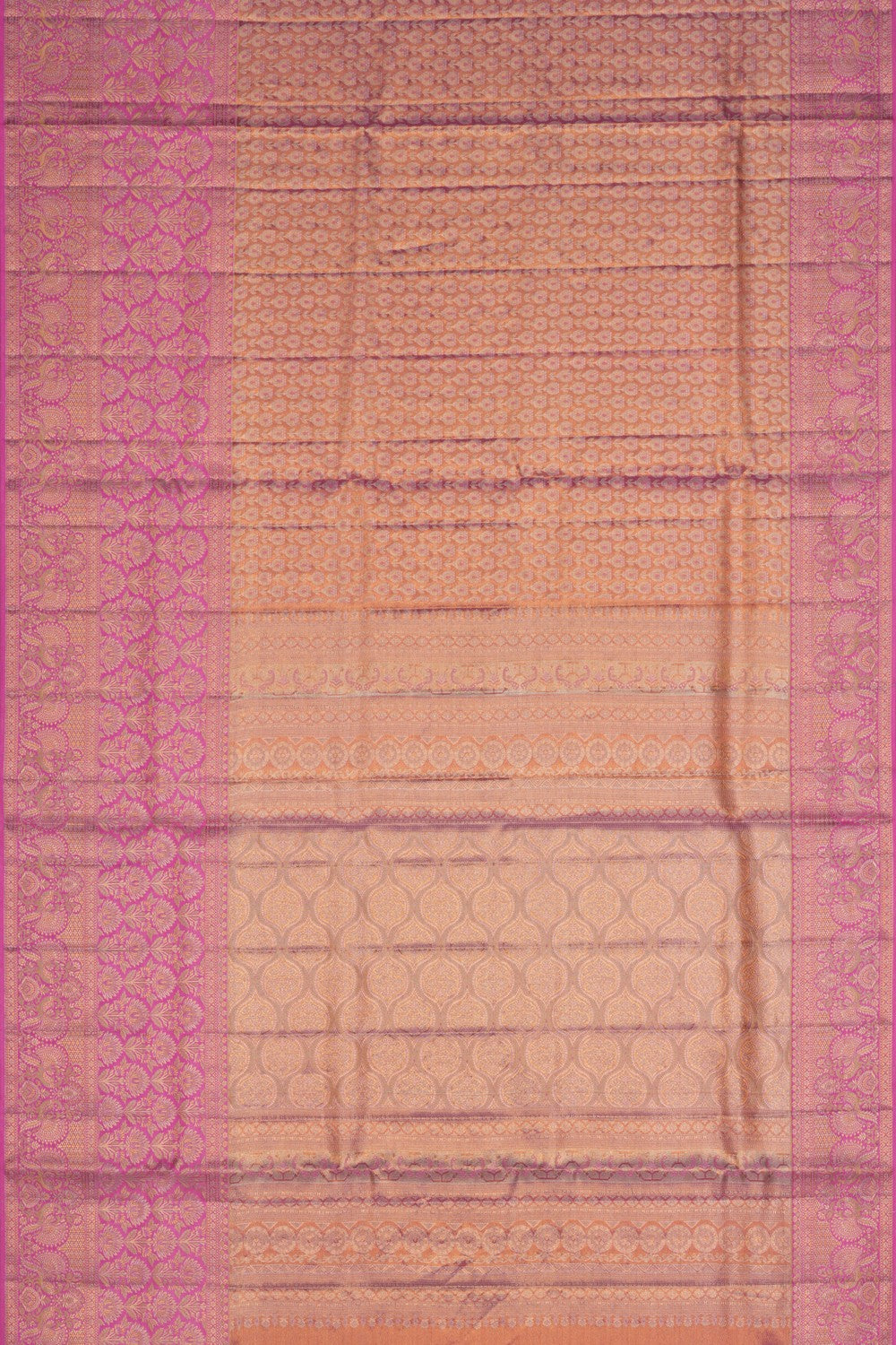 Image of Kanchipattu Tissue Brocade Pink Saree