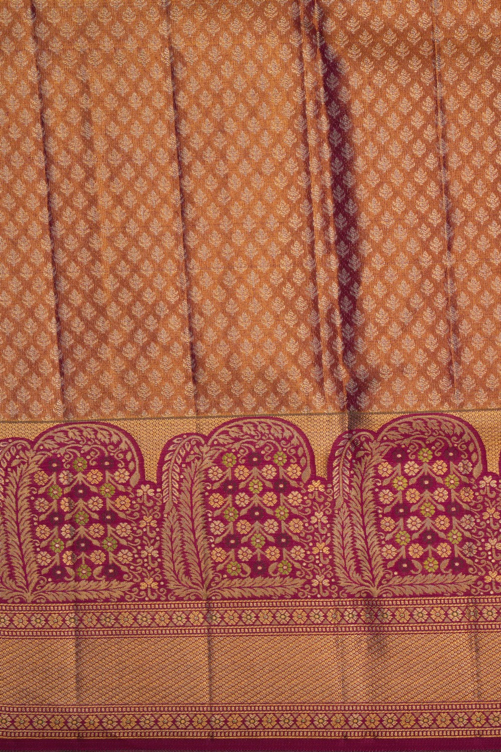 Image of Kanchipattu Brocade Green Saree