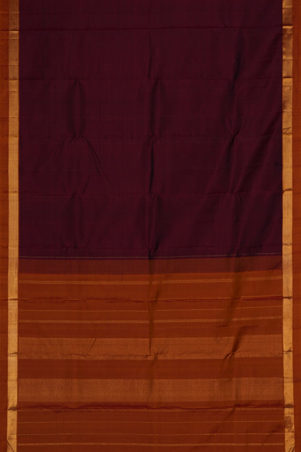 Image of Arani Silk Maroon Saree