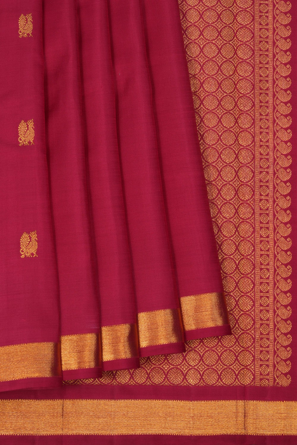Image of Arani Silk Pink Saree