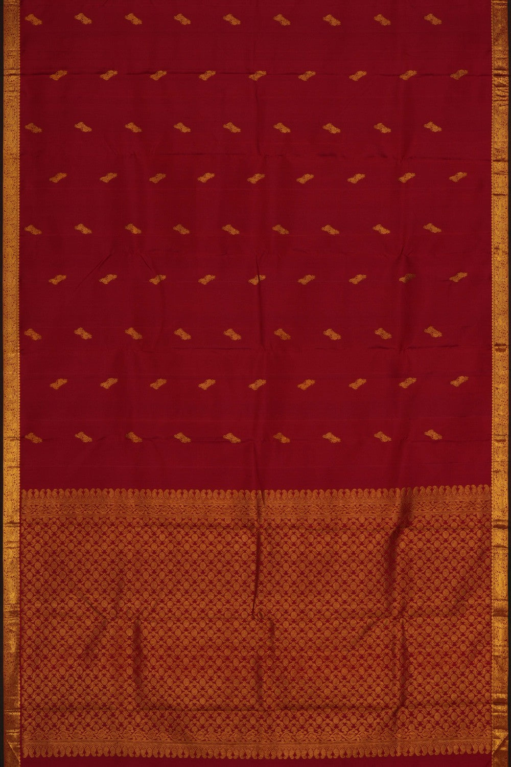 Arani Silk Red Saree