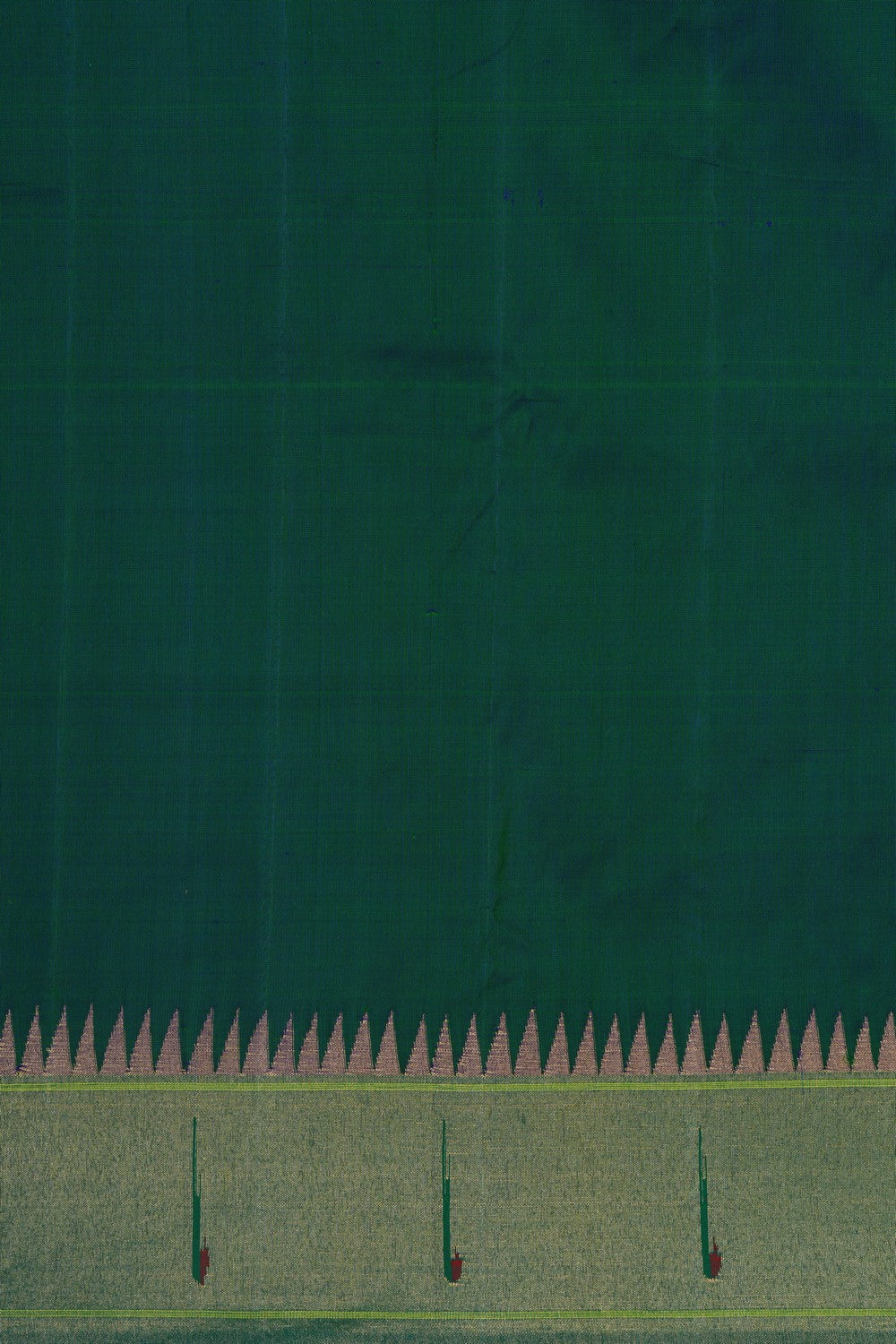 Image of Paithani Peacock Blue Saree