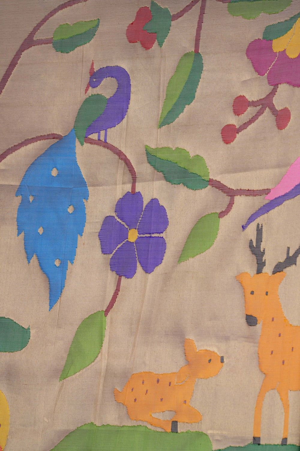 Image of Paithani Gold Saree