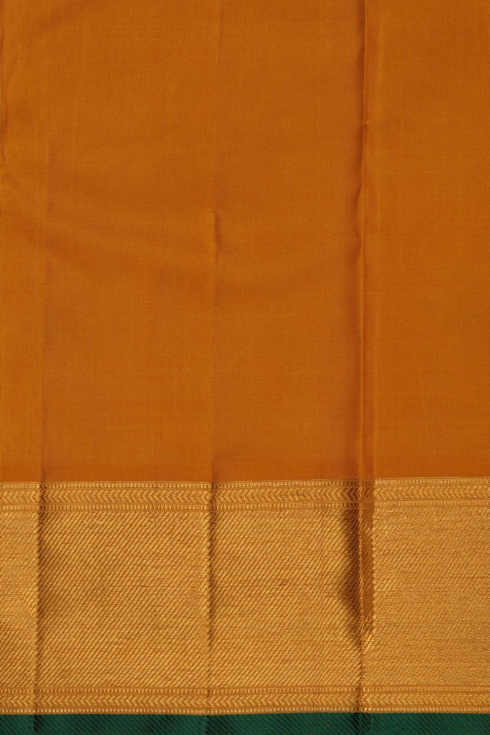Kanchipuram Silk Yellow Saree