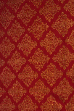 Image of Kanchipuram Silk Red Saree