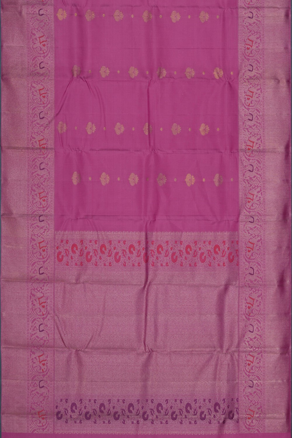Arani Silk Pink Saree