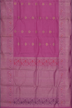 Image of Arani Silk Pink Saree