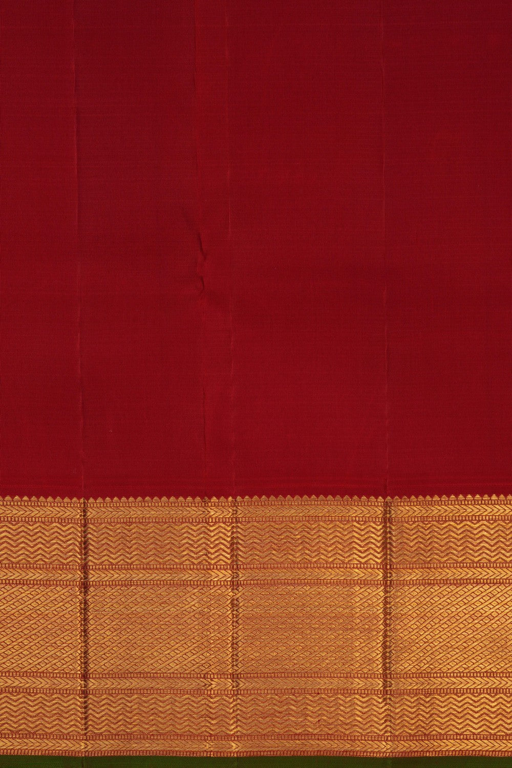 Image of Kanchipuram Silk Purple Saree