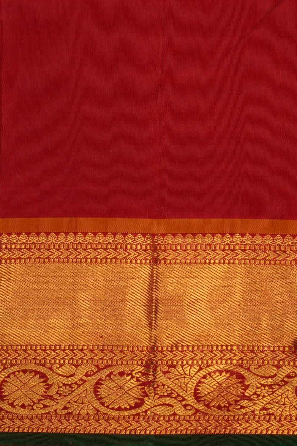 Image of Kanchipuram Silk Purple Saree