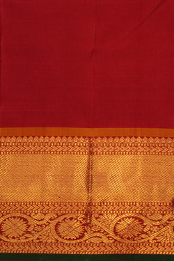 Image of Kanchipuram Silk Purple Saree