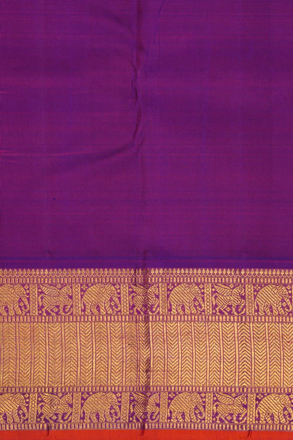 Image of Kanchipuram Silk Mustard Saree
