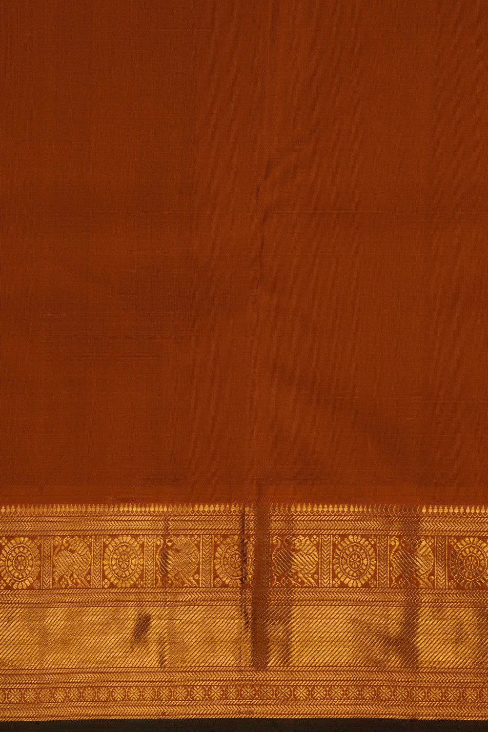 Image of Kanchipuram Silk Blue Saree