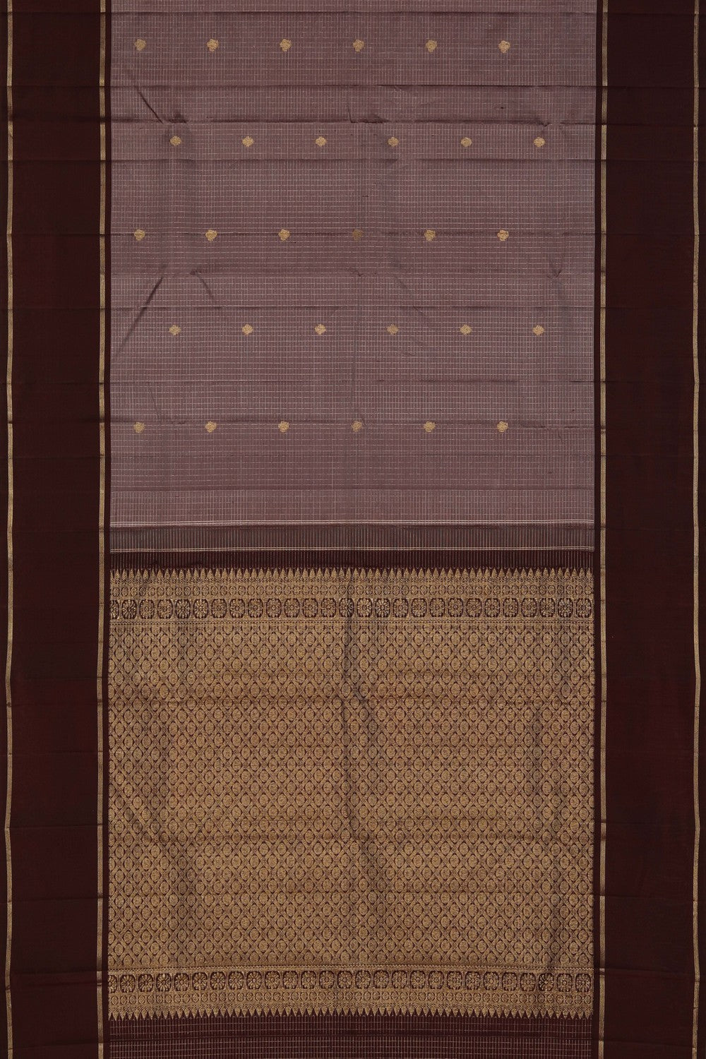 Arani Silk Mauve-Purple Saree