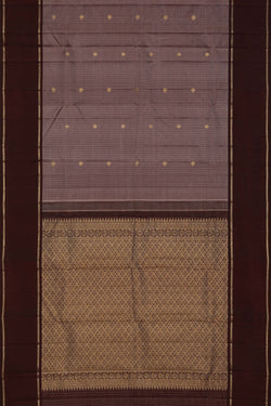 Image of Arani Silk Mauve-Purple Saree