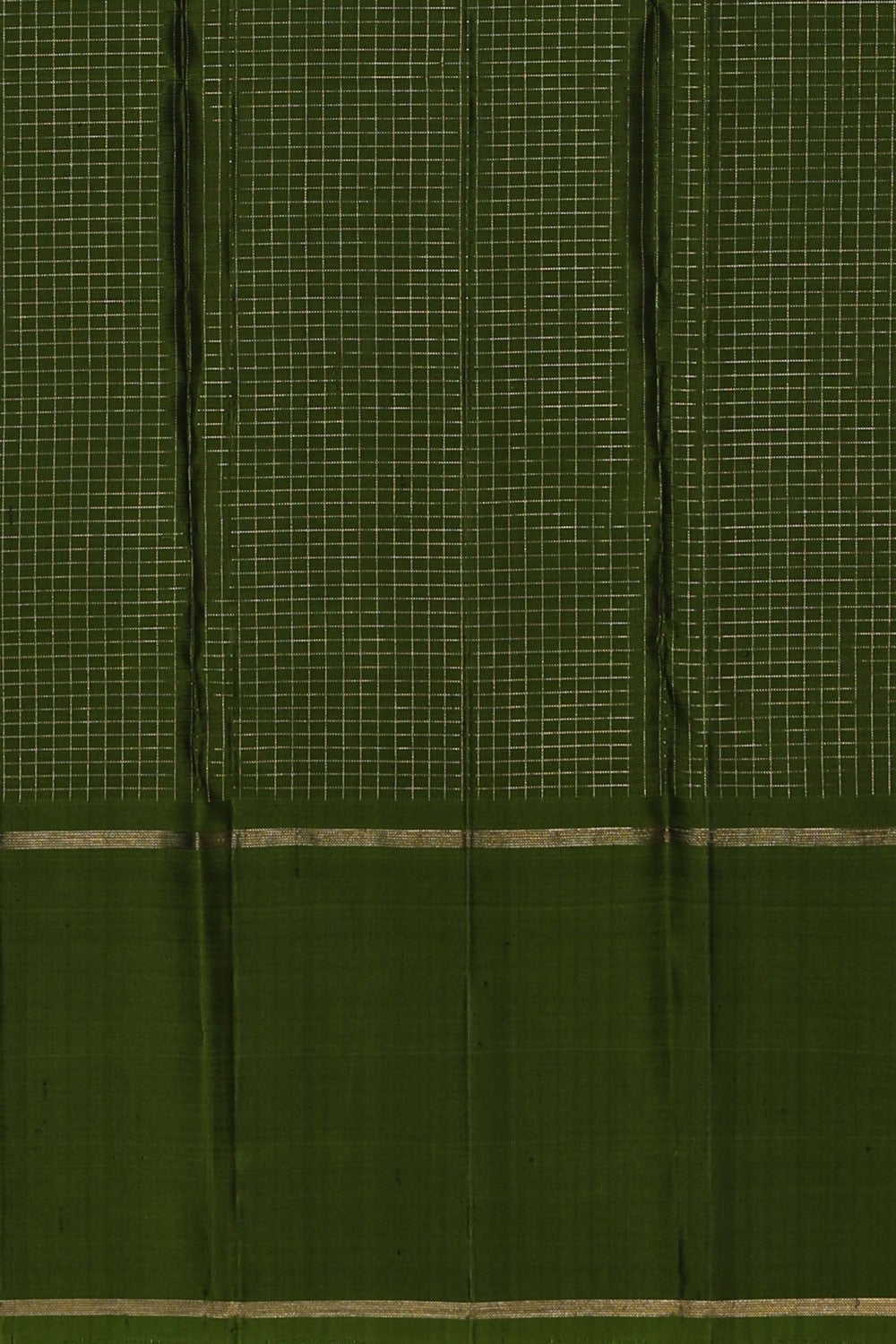 Image of Arani Silk Grey Saree