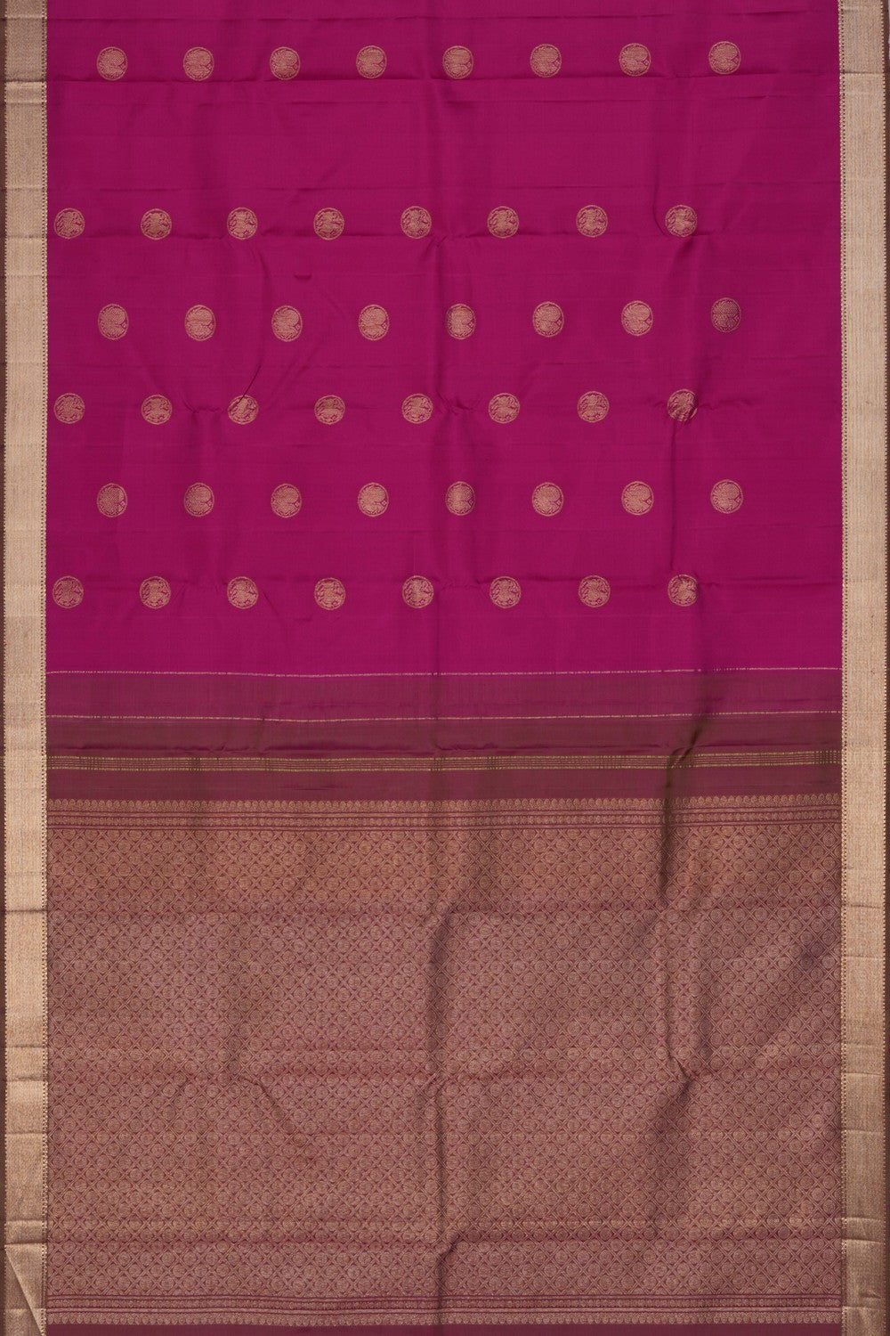 Image of Arani Silk Pink Saree