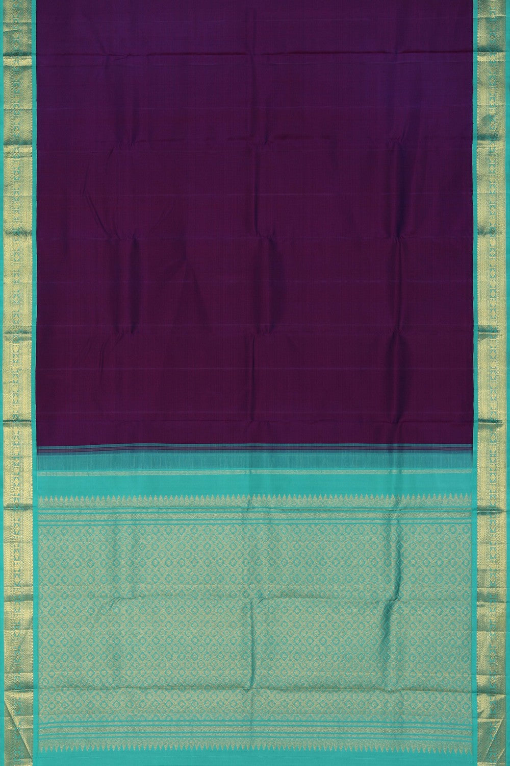 Arani Silk Purple Saree