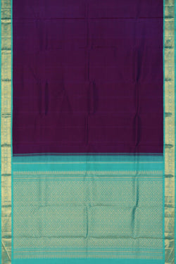 Image of Arani Silk Purple Saree