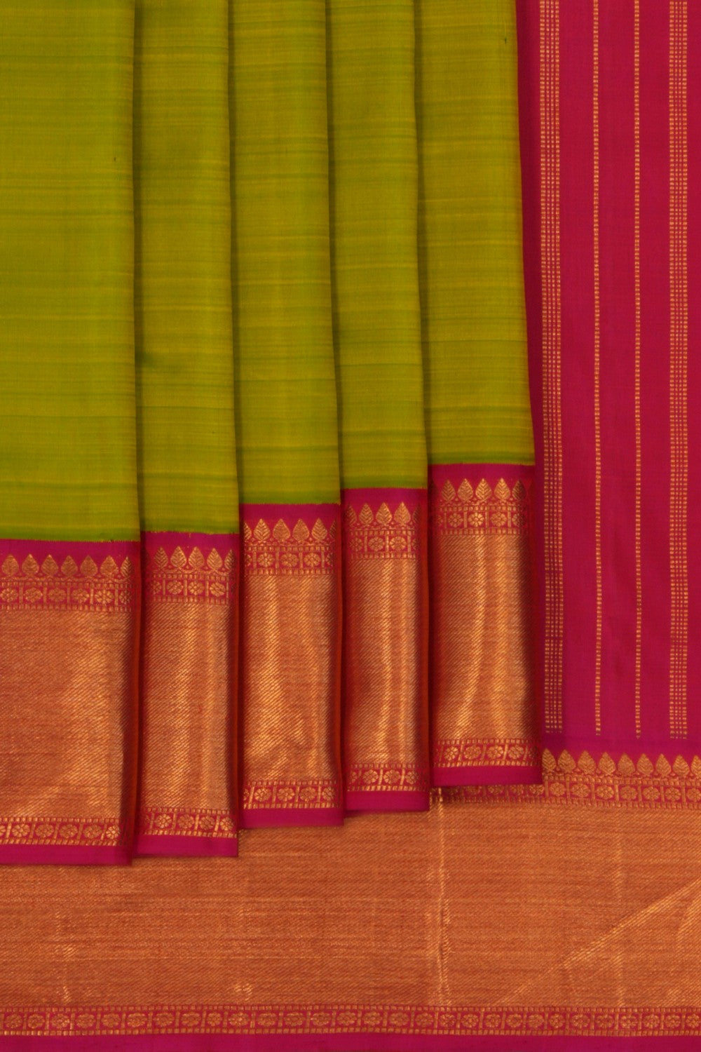 Image of Arani Silk Green Saree