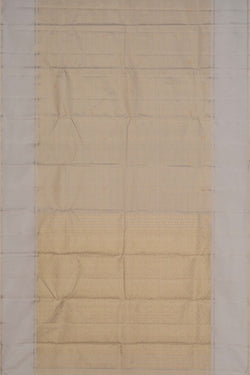 Image of Arani Silk Off-White Saree